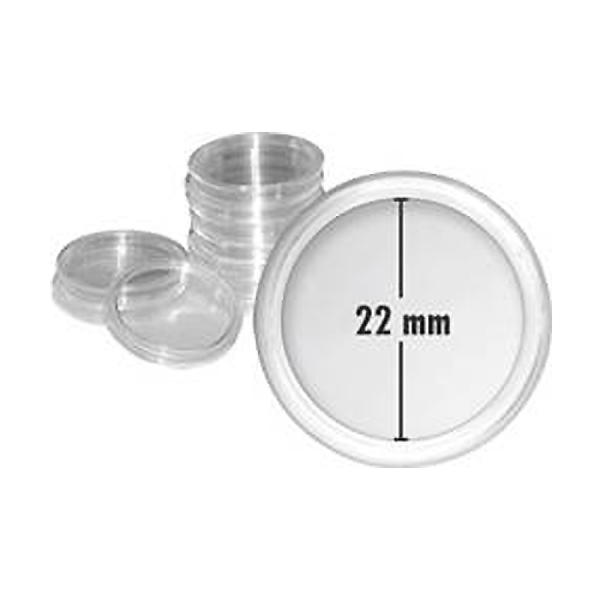 Κάψουλα νομισμάτων 22mm