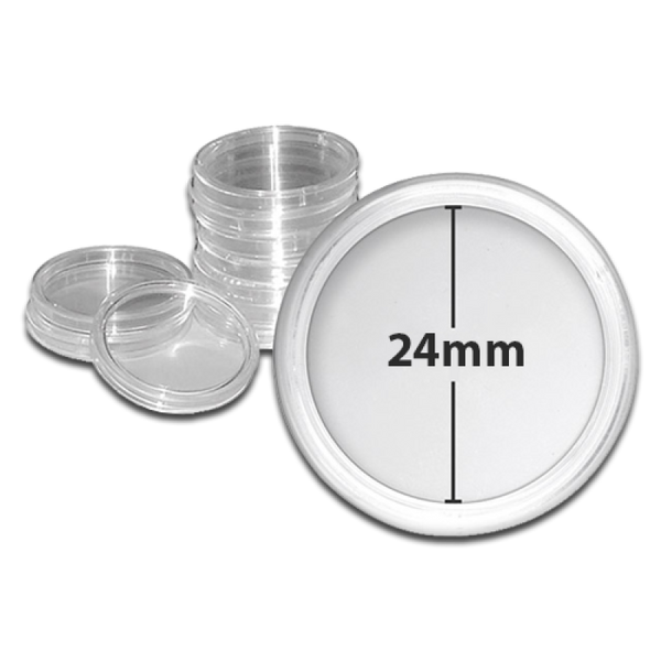 Κάψουλα νομισμάτων 24mm