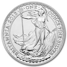 Britannia Silver coin 1 oz-Λίρα Αγγλίας ασημένια