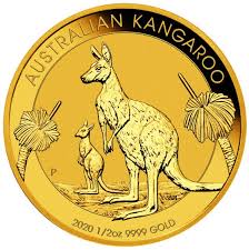 Australian Kangaroo Gold coin 0.5 oz