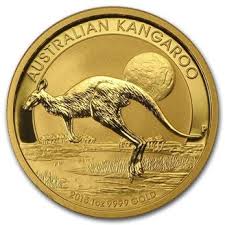 Australian Kangaroo Gold coin 1 oz