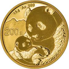 China Panda Gold coin 15g