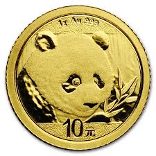 China Panda Gold coin 1g