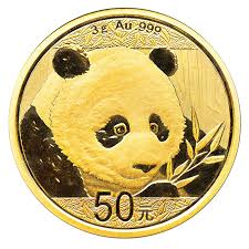 China Panda Gold coin 3g