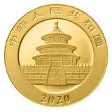 China Panda Gold coin 3g