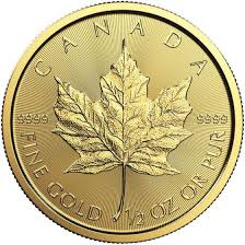 Maple Leaf Gold coin 0.5 oz