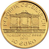 Vienna Philharmonic Gold coin 0.1 oz