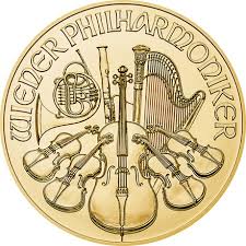 Vienna Philharmonic Gold coin 0.1 oz