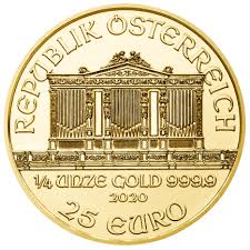 Philharmonic Vienna Gold coin 0.25 oz