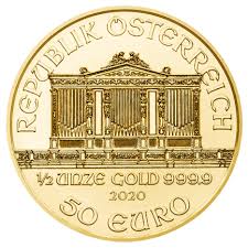Philharmonic Vienna Gold coin 0.5 oz