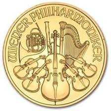 Vienna Philharmonic Gold coin 0.5 oz