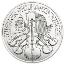 Platinum coin Vienna Philharmonic 1 oz