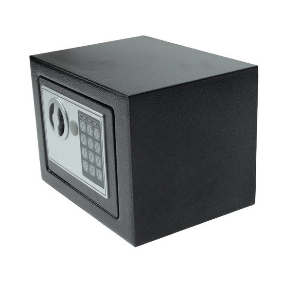 Χρηματοκιβώτιο από χάλυβα με με ψηφιακό πληκτρολόγιο για κωδικό πρόσβασης και κλειδί Μ23xΠ17xΥ17cm