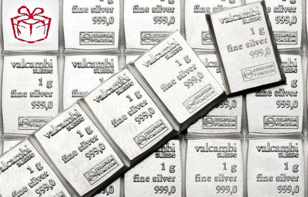 ΔΩΡΟ - 10g CombiBar®  Silver  Valcambi