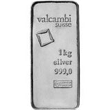 1 Kilo Silver Bar  Valcambi