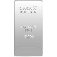 1 Kilo Coin Bar  Silver  StoneX