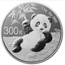 China Panda Silver coin 30 g