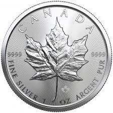 Maple Leaf Silver coin 1 oz